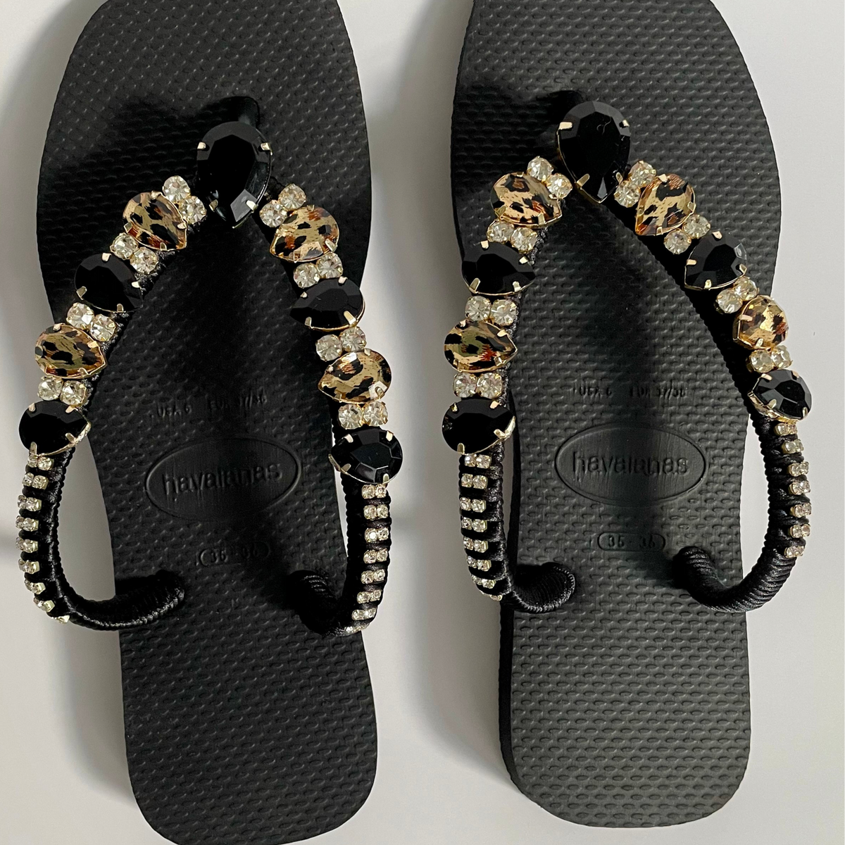 Havaianas Leopard Print Flip-Flops