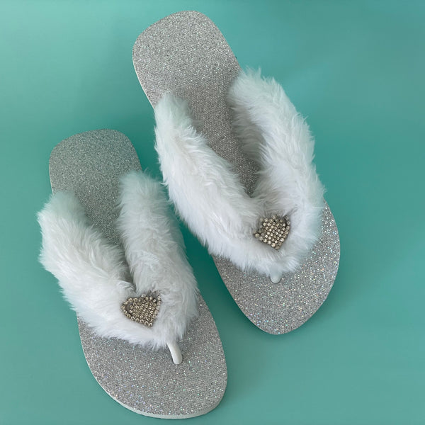 Havaianas Fur Glamour Flip-flops