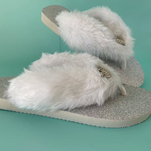 Havaianas Fur Glamour Flip-flops